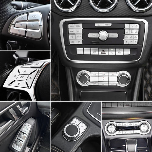 车门中控方向盘按键贴片适用