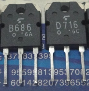 B686  D716   2SB686  2SD716  原装进口拆机 包好用 一对1.8元