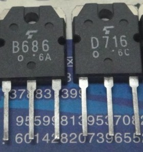 B686  D716   2SB686  2SD716  原装进口拆机 包好用 一对1.8元