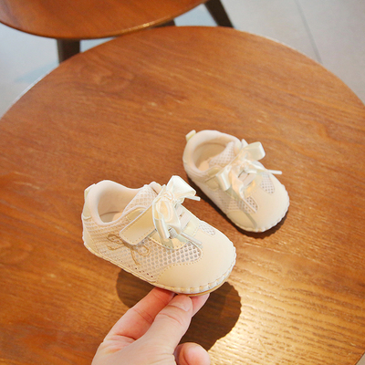 一阶段婴儿网面凉鞋女宝宝