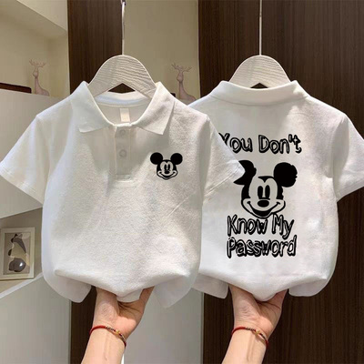 宝宝洋气上衣服儿童短袖Polo衫