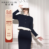 针织衫 外套设计感短款 女2024新款 韩语琳 春春款 开衫 修身 显瘦上衣