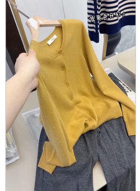 特大码180斤显瘦针织开衫