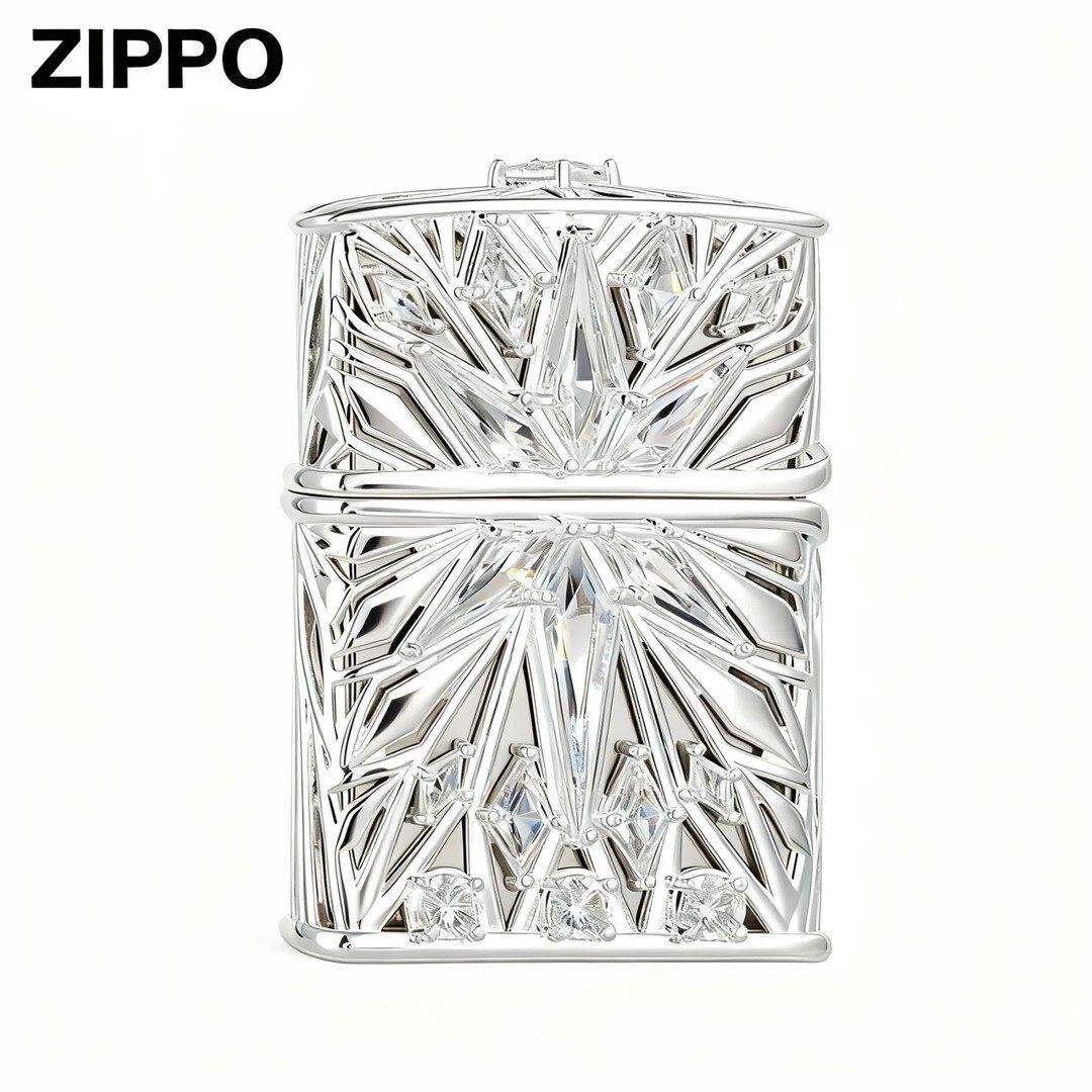 ZIPPO/【幻境六芒星】钻石镶嵌 满钻防风打火机
