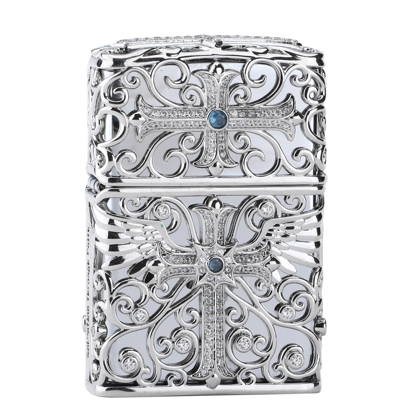 zippo克罗天使之剑爱情礼盒重盔甲表白防风煤油打火机正版限量