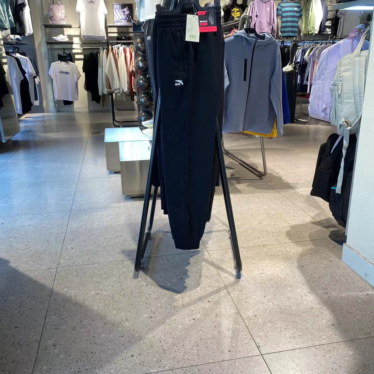 【关晓彤同款】安踏潮流运动长裤女秋季新款休闲卫裤子162438310