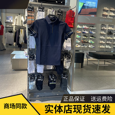 安踏金牌POLO衫翻领短袖女商务