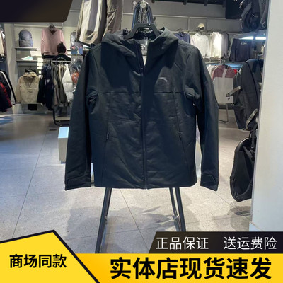 安踏防泼水外套羽绒内胆夹克男