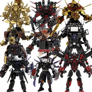 新品热卖马桶人vs监控人积木电视人系列音响人儿童积木拼装模型