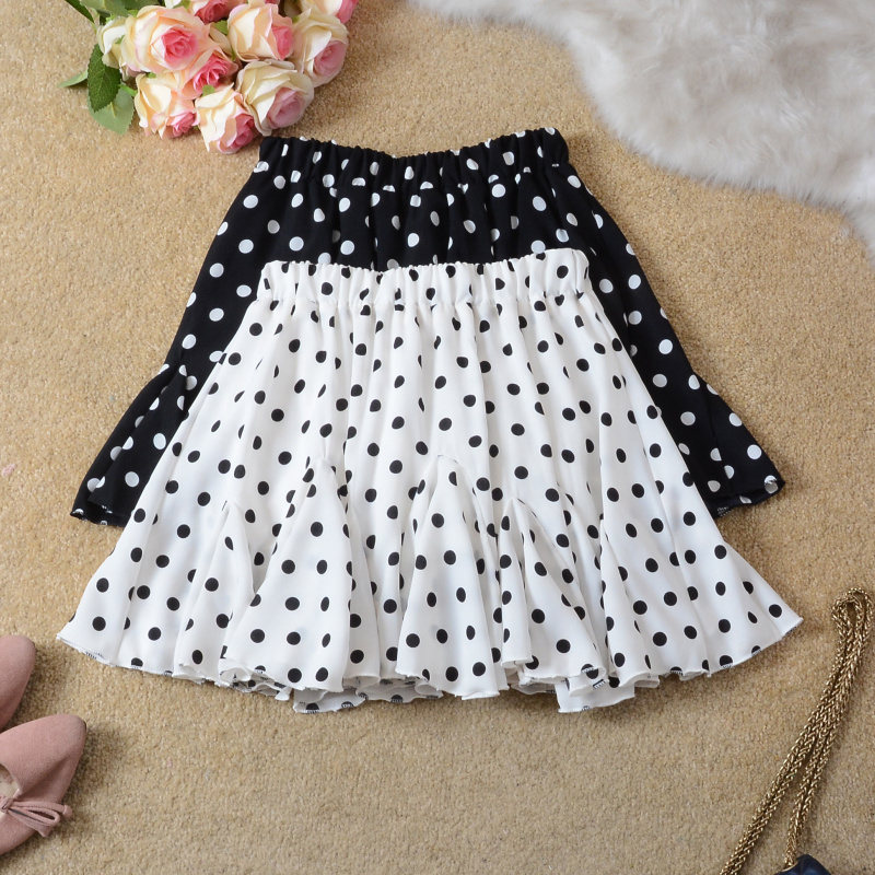 半身裙夏季拼接显瘦蓬蓬大摆