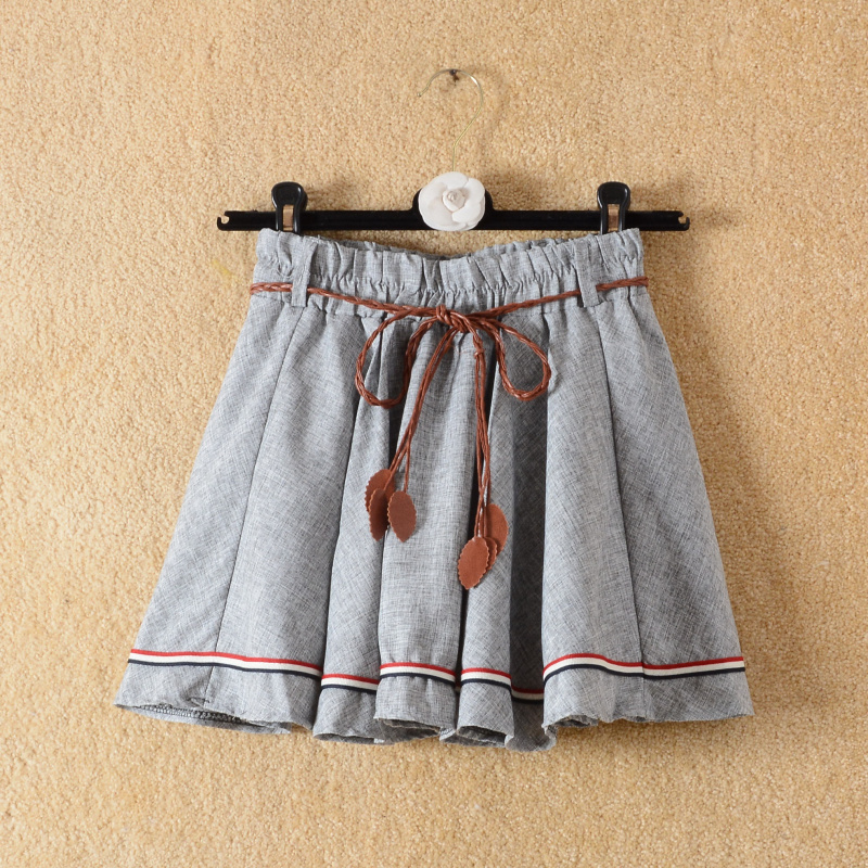 百搭风高腰显瘦黑色学生蓬蓬裙裤