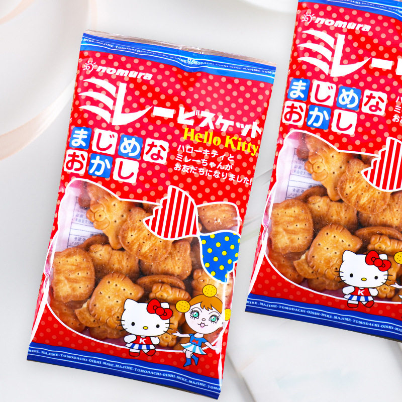 野村限量版凯蒂猫日式小圆饼干