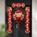 2026新款 饰 马年对联春联春节福字门贴新年过年磁吸门联氛围布置装