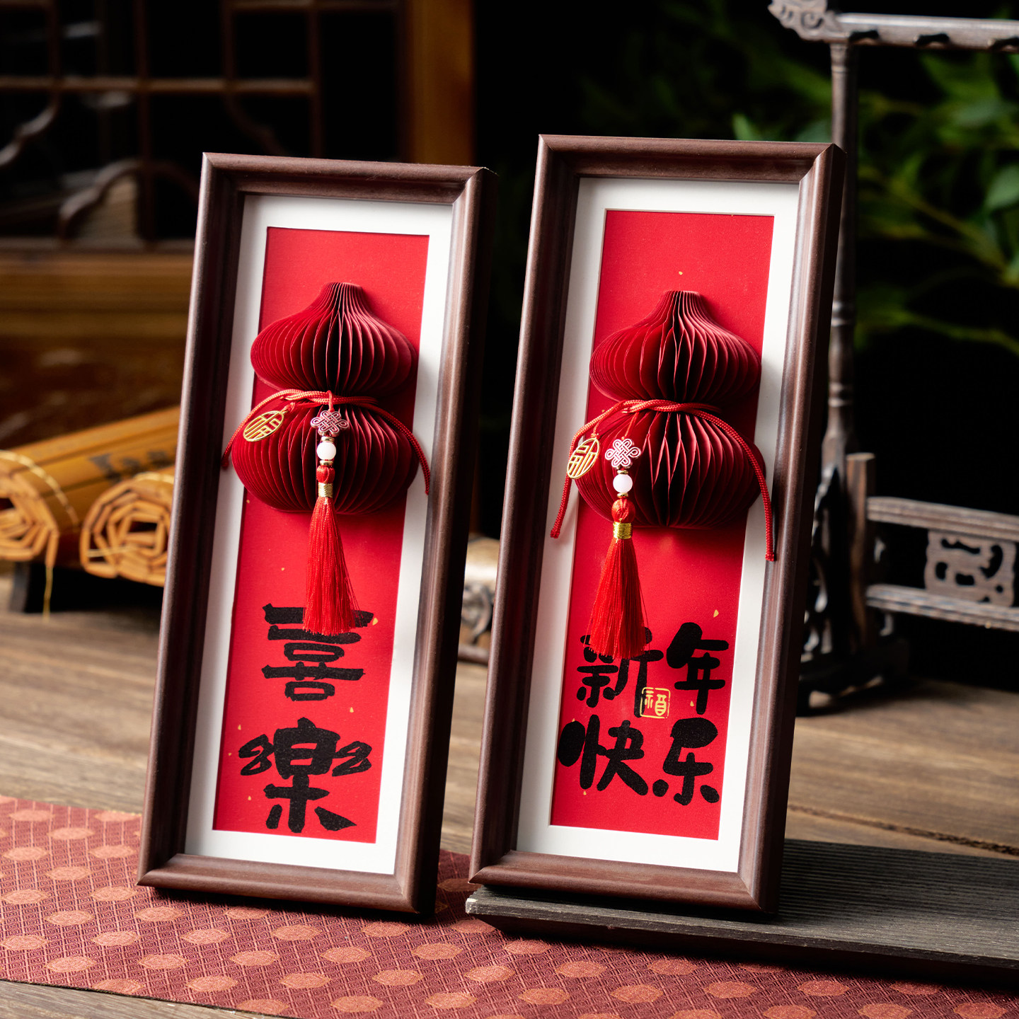 2026马年葫芦相框摆件春节过年室内客厅玄关装饰新年过年氛围挂件,节庆用品/礼品,相框,淘宝优惠券,粉丝福利购,淘宝优惠卷
