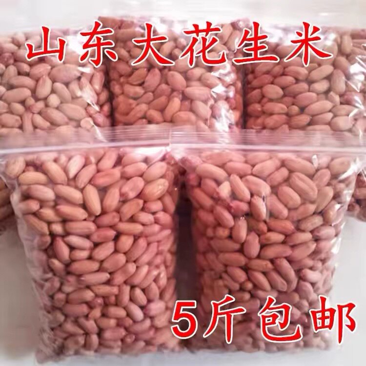 2025年新花生米生山东新货大颗粒农家新鲜特大特级今年优质花生仁
