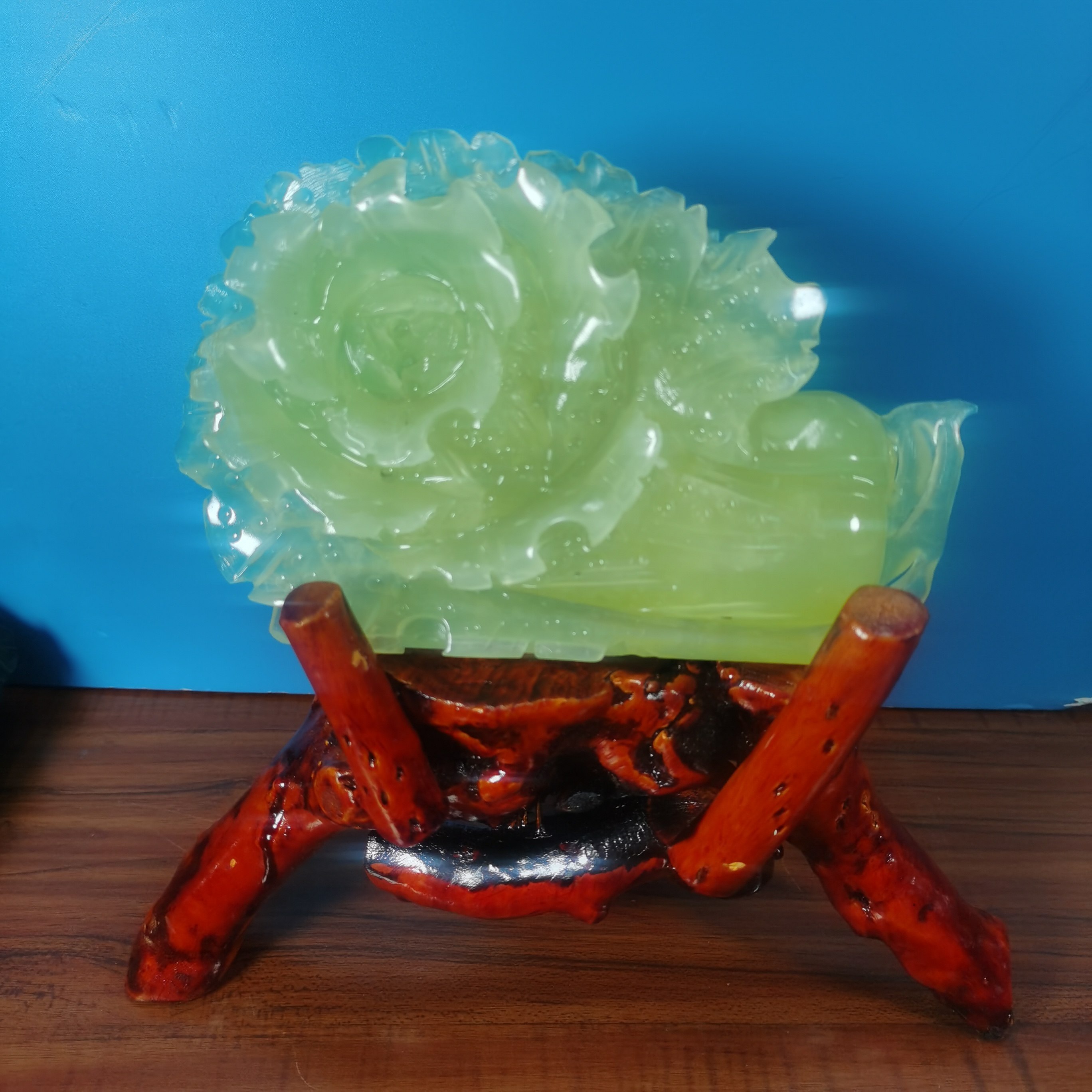 天然玉石摆件岫岩玉雕刻摆件玉石工艺品小摆件玉白菜辽宁岫玉摆件