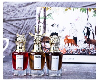 75ml hot sell perfume set 兽首香水套装男士女士香氛高档礼盒装