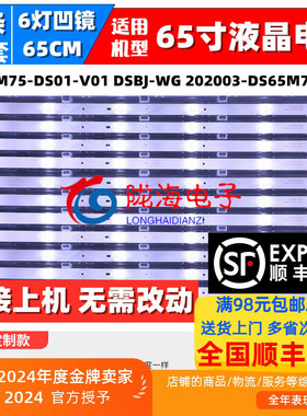 适用暴风65R4灯条65A14A灯条65X3灯条DS65M75-DS01-V01 DSBJ-WG 6