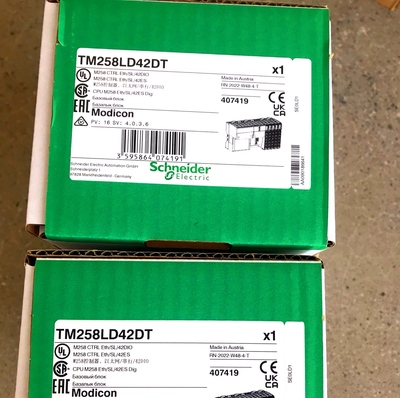 施耐德TM258LD42DT特价模块PLC