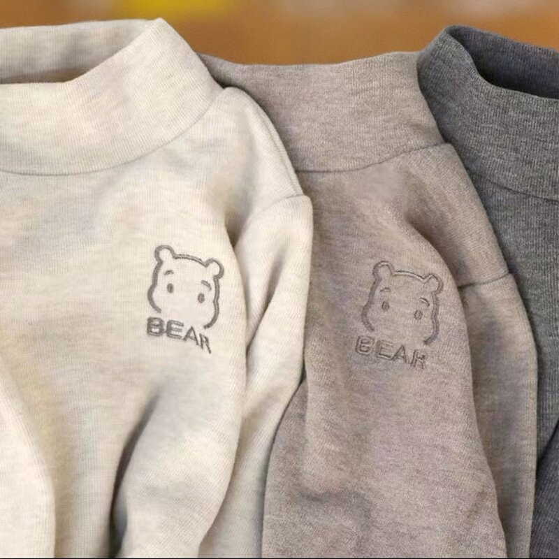 儿童德绒打底衫秋冬中小童半高领保暖内搭宝宝上衣男女童长袖T恤,童装/婴儿装/亲子装,T恤,淘宝优惠券,粉丝福利购,淘宝优惠卷