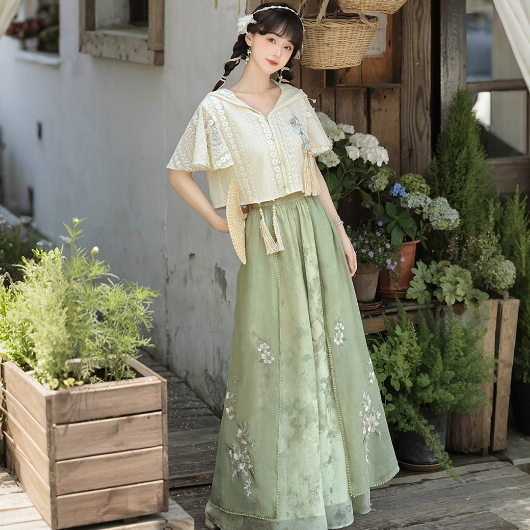 春雨改良日常汉服宋裤套装原创汉元素通勤新中式国风上衣女装穿搭