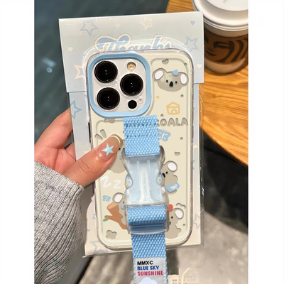 苹果16Promaxtpuins卡通腕带