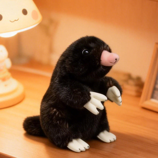 打工人解压鼹鼠毛绒娃娃创意超柔软好rua陪伴玩偶公仔闺蜜小礼物