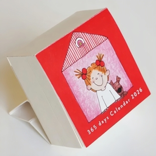 2026马年新日历coco酱一日一页365迷你办公桌面台历摆件手帐素材