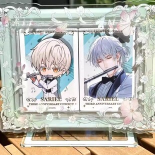 花枝滕蔓系列谷美6寸卡框亚克力立牌谷子收纳小卡拍立得相框装饰