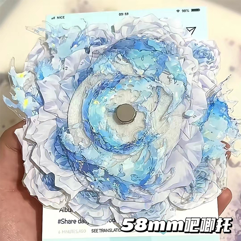 58mm小众设计高颜值磁吸吧唧砖