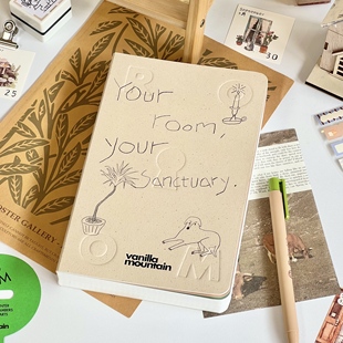 2026年房间系列You 创意笔记本 room日程本文艺计划彩页手账本个性