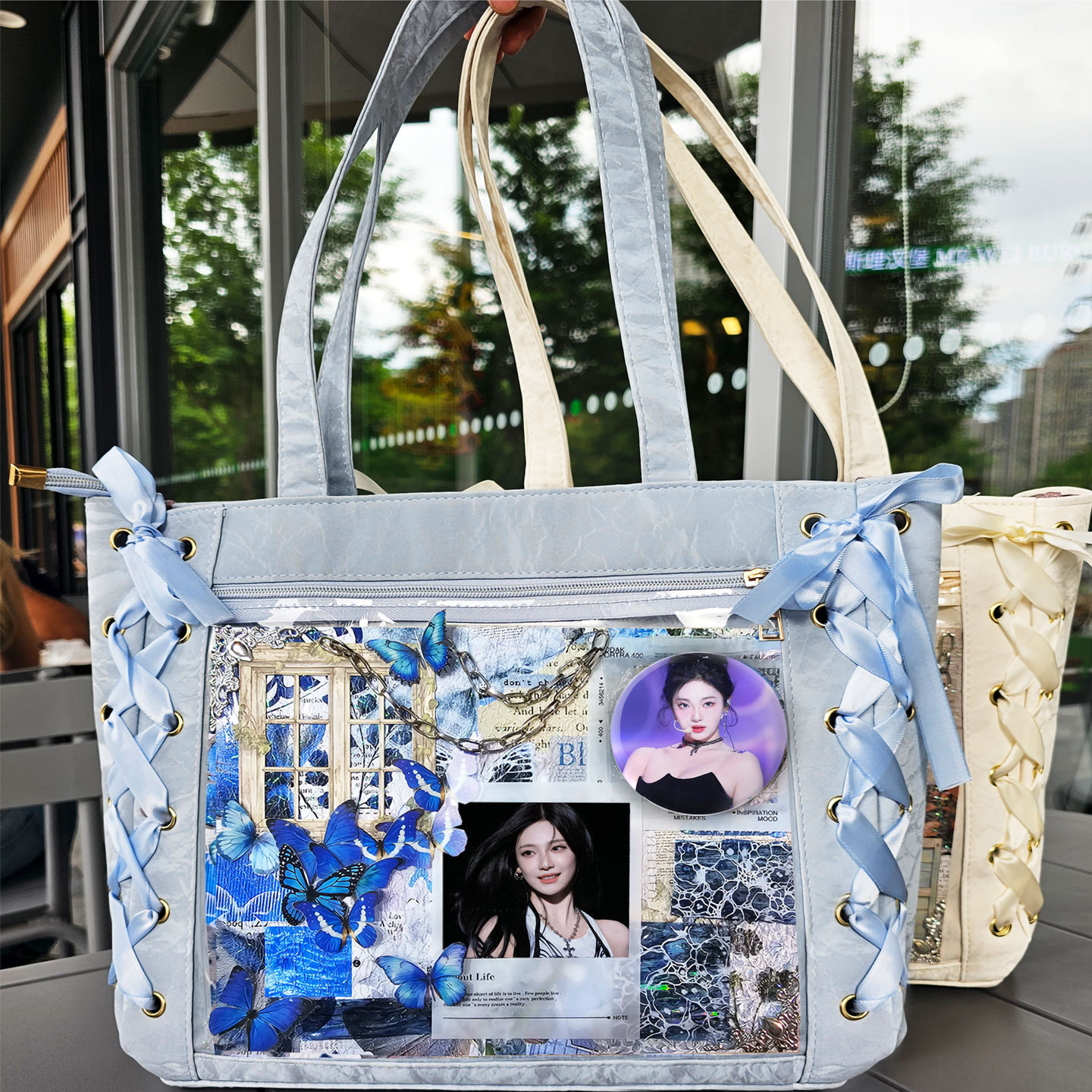 宁艺卓asepa周边徽章谷子单肩包卡片粉丝应援丝带痛包学生女通勤