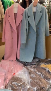 设计师品牌羊绒大衣bag5000