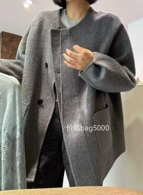 设计师品牌羊绒大衣bag5000