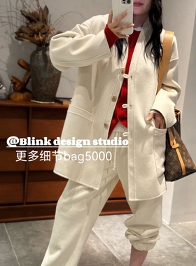 白色羊绒大衣询.bag5000