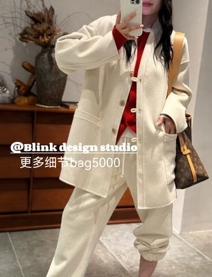 白色羊绒大衣询.bag5000