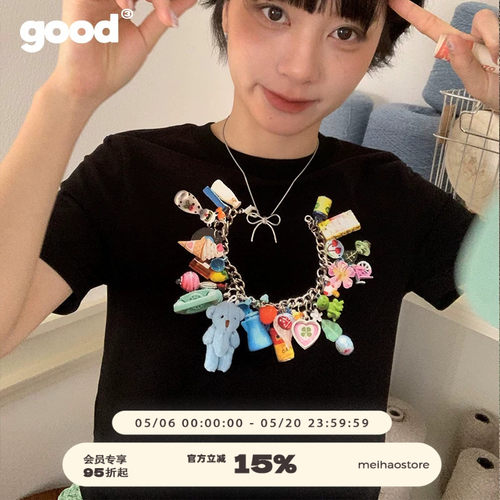 美好商店小熊手链短袖