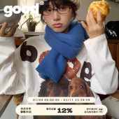 美好商店MeihaoStore等开饭 腊肠小狗good碱水结基础长袖 T恤