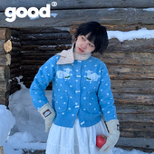 美好商店MeihaoStore跟冬天超适配 小羊波点芝麻底毛衣开衫