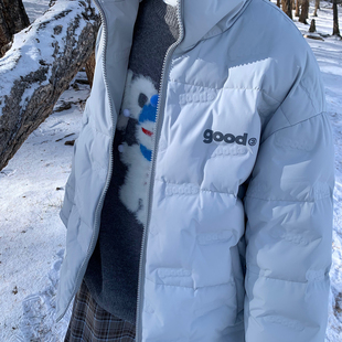 美好商店MeihaoStore基础不挑人 双色good压印充绒羽绒服