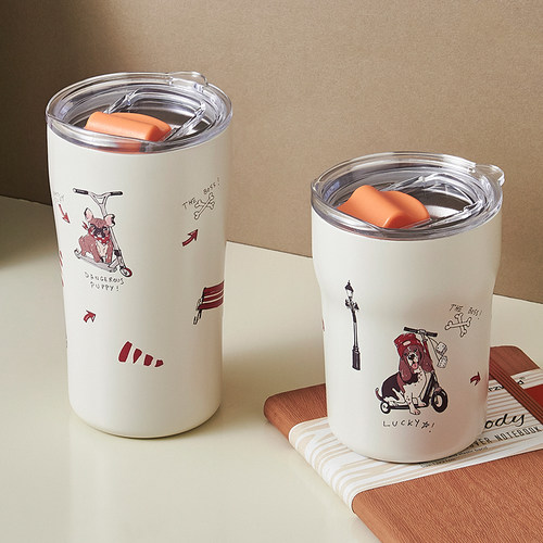 新款高颜值咖啡保温杯316不锈钢