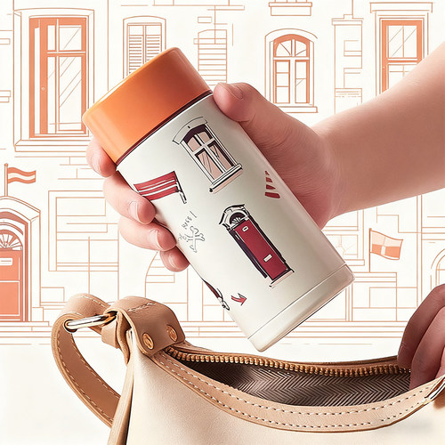 新款高颜值可爱保温杯女生便携