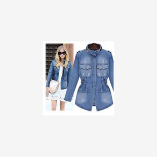 Coat Cowboy Jean For Jacket女 Denim Jeans Ladies Women Wear