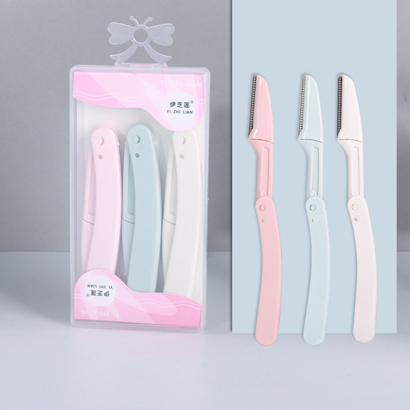 3pcs Face Eyebrow Trimmer Armpit Hair Razor Eye brow Shaver