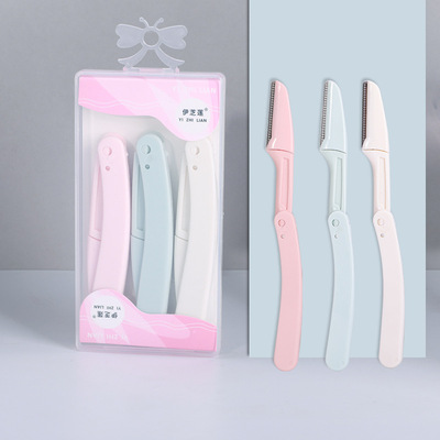 3pcs Face Eyebrow Trimmer Armpit Hair Razor Eye brow Shaver