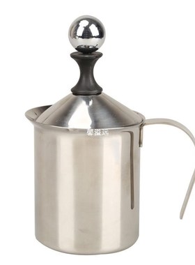 400ML Stainless Steel Double Mesh Milk Frother Milk Foamer C