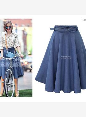 Summer Women Skirts Sexy Dress Dresses Demin Jean Skirt