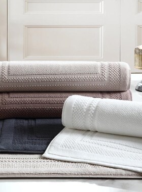 hotel towels bathroom mats waterproof anti-slip mats