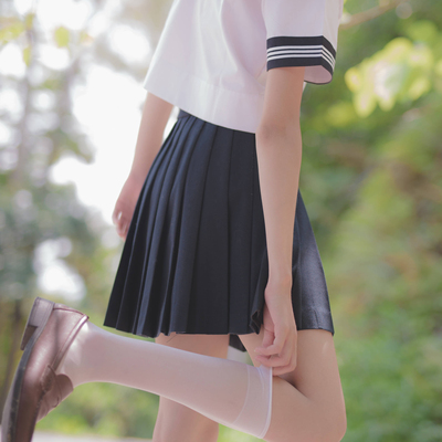 jk浓绀色日本正统学生校服现货