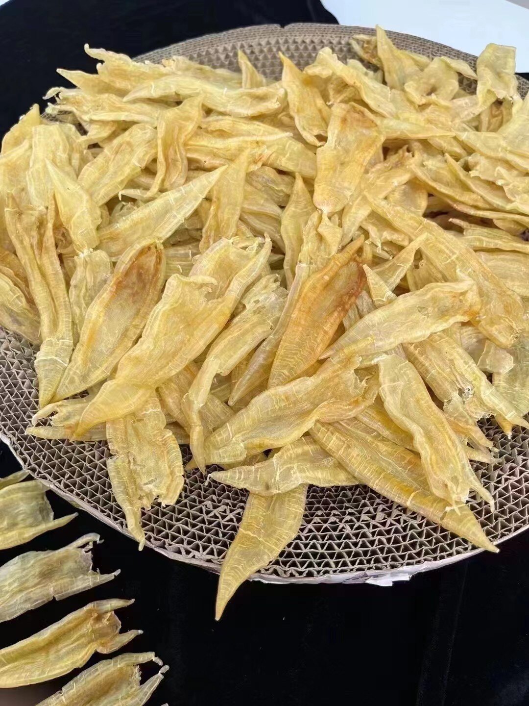 阳江南海深海赤嘴双背鱼胶500g北海鳘黄花胶干货渔民孕妇滋补鱼肚